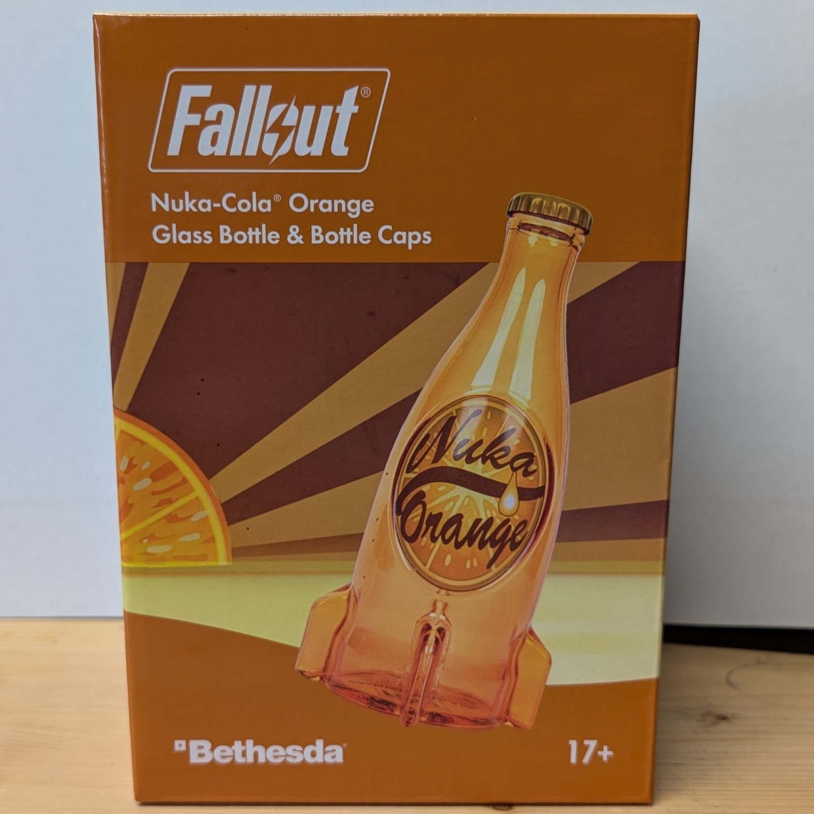 Fallout Nuka Cola Orange Glasflasche - Official Fallout Merchandise Fallout 3 4