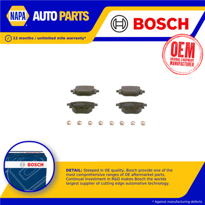 Brake Pads Set Rear 0986424988 Bosch 1664737180 1681449980 BP2605 Quality New
