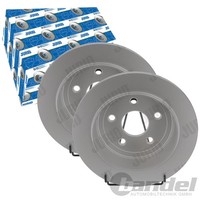 2X Jurid Bremsscheiben Hinten 316Mm Voll Passend FÜR Jeep Wrangler | 562929JC