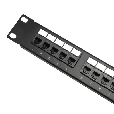 Rj11 Durchgangskoppler 25 Häfen Anti-Interferenz Vergoldetes Pin Cat3 Patch KUI