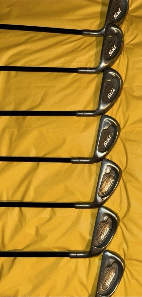 Power Bilt TPS Golf Clubs 3,4,5,7,8,9,P Comes w/St. Andrews Zippered Cover G… - Image 3 of 4