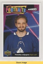 2020-21 Upper Deck UD Portraits Rookies Timothy Liljegren #P-50 READ 6f8