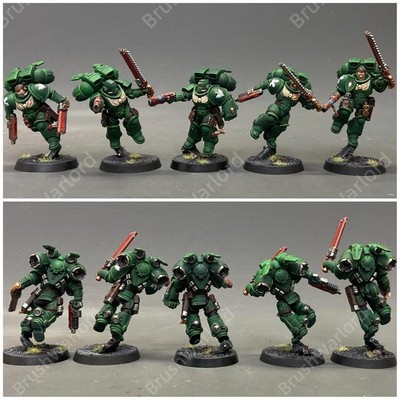 Warhammer 40K Space Marines Jump Pack Intercessors Presale Salamanders *5 