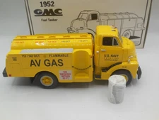 First Gear 10-1414 1952 GMC Fuel Tanker US Navy AVGas 1:34 Scale