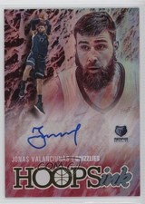2020-21 Panini NBA Hoops Hoops Ink Jonas Valanciunas #HI-JVA Auto 12z3