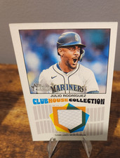 2026 Topps Heritage Clubhouse Collection Relics Julio Rodriguez #CCR-JR Mariners