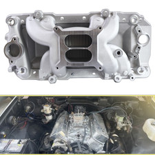 Big Block Chevy Dual Plane Air Gap Bbc Intake Manifold Oval Port 396 402 427 454