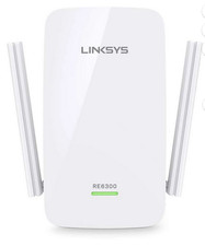 Linksys RE6300 Dual-Band Wi-Fi Range Extender Booster AC750 Compact
