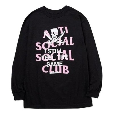 Anti Social Social Club x Neighborhood Black Jack L/S Tee Size XXL