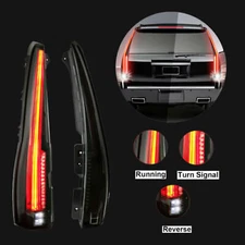 VLAND FULL LED Tail Lights For 07-14 Cadillac Escalade/ESV Rear Lamps Assembly