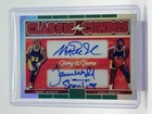 MAGIC JOHNSON JAMES WORTHY 2025 LEAF GLORY CLASSIC COMBOS AUTO /25 #CC-12 Q4444