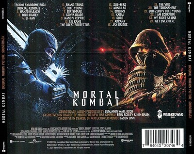 MORTAL KOMBAT [ORIGINAL SOUNDTRACK] NEW CD