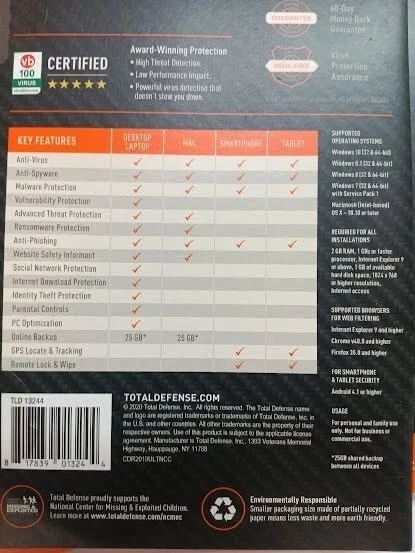 Total Defense Ultimate Internet Security Protection for All Connected Devices - Image 3 of 3