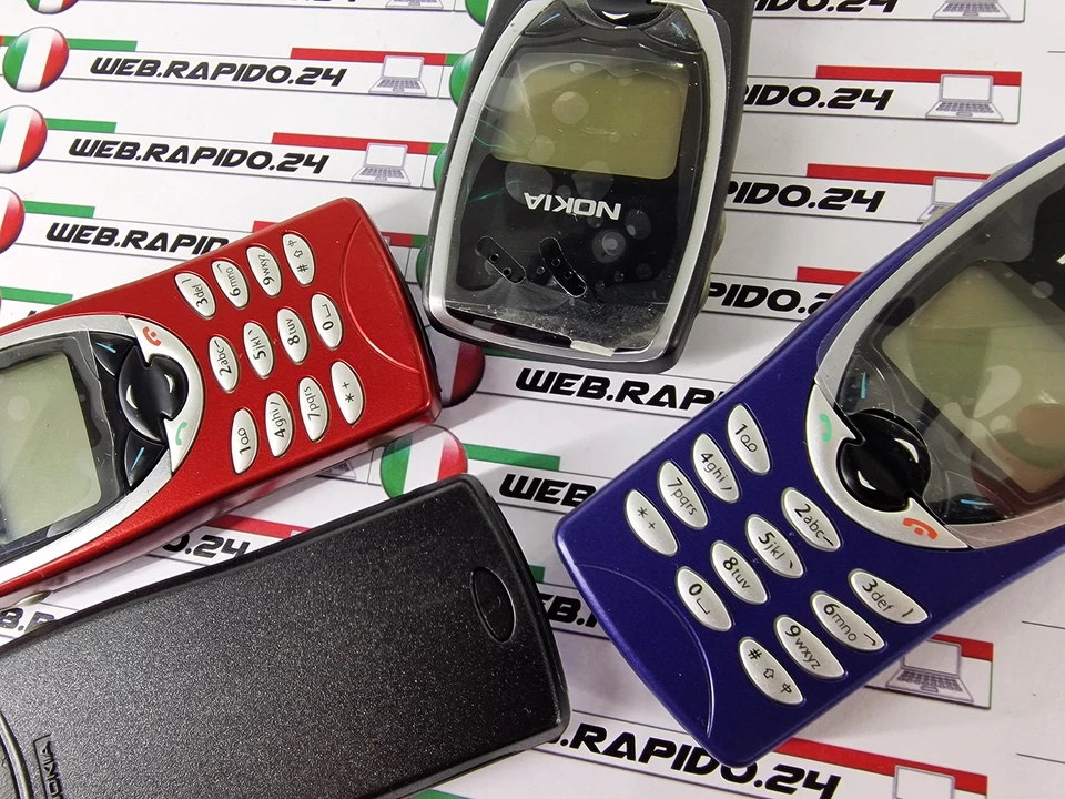 TELEFONO CELLULARE NOKIA 8210 4G VINTAGE ORIGINALE CON SCATOLA E CARICATORE - Immagine 3 di 4