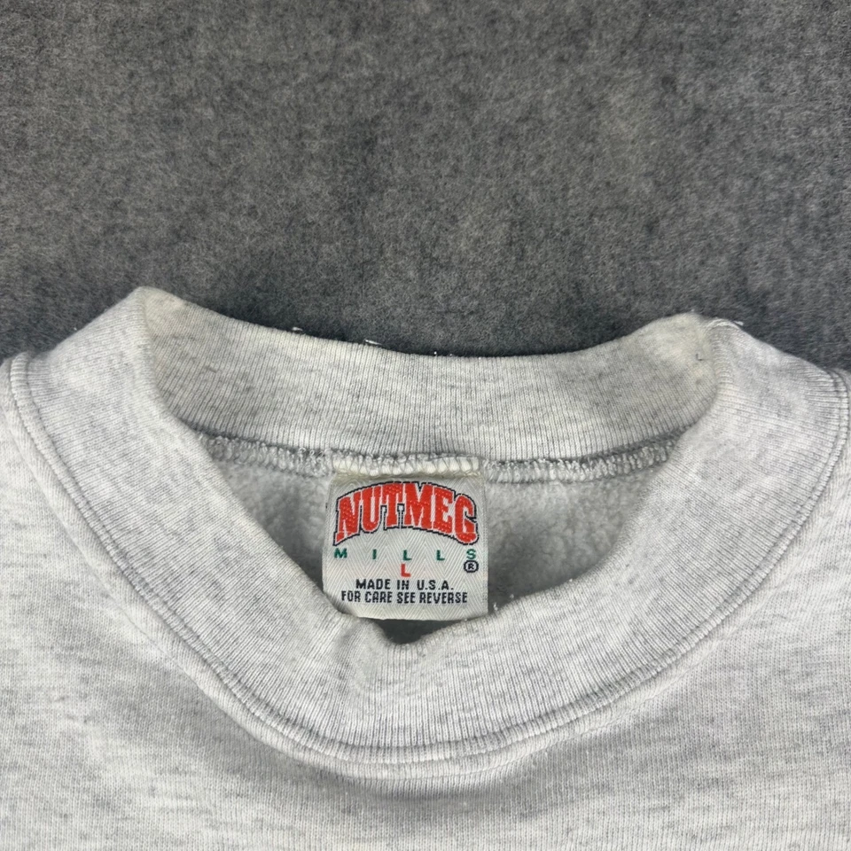 Moletom vintage Jacksonville Jaguars noz-moscada banido gola redonda grande Breakthrough - Imagem 3 de 4