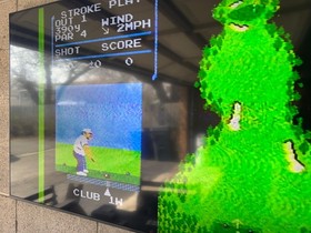 Sistema de Entretenimiento Golf 5 Tornillos NES Nintendo Aut&eacute;ntico Probado y Funcionando!