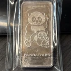 Vintage 1984 Panda B’ars Singapore Mint 1 oz .999 Silver Bar SEALED