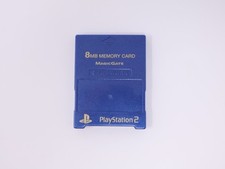 Fujiwork Royal Blue PlayStation 2 Memory Card 8MB PS2 MagicGate Japan US Seller