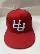 Puerto Rico PR Upside Down Logo Snapback Hat 3D Embroidery Flat Bill Cap