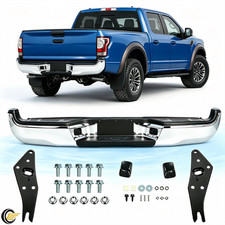 New Steel -complete Chrome Rear Step Bumper Assembly For 2005-2015 Tacoma Pickup New Steel -complete Chrome Rear Step Bumper Assembly For 2005-2015 Tacoma Pickup