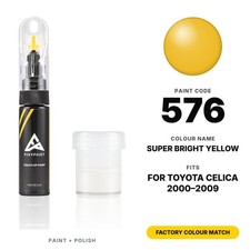 Touch Up Paint For Toyota 576 Super Bright Yellow Precision Color Match Fix