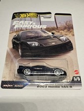 Hot Wheels Premium Fast & Furious 2003 Honda NSX-R 5/5 (Black)