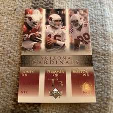 2002 Upper Deck Honor Roll - Triple Threat Jake Plummer, Thomas Jones, David...