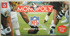 NFL Monopoly Board Game Collector Edition 2003 Parker Brothers Hasbro