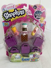 Shopkins Season 2 - 5 Pack Find Ultra Rare Crystal Glitz New Sealed