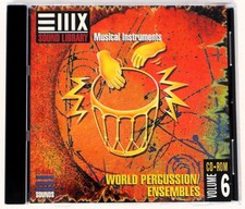 E-MU Systems Sound Library Volume 6 World Percussion/Ensembles Sampling CD 1994