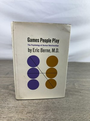 Vintage 1964 Games People Play Eric Berne Psychology Hardcover Grove Press