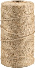 Soft but Strong 656 Feet Natural Jute Twine - Perfect for Crafting  Decorations