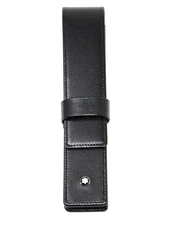 Montblanc Pen Pouch Case Cover Meisterstuck Black Leather MB 14309 3645G