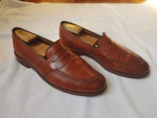 Allen Edmonds Randolph 9.5 D Penny Loafers 4846 dark chili