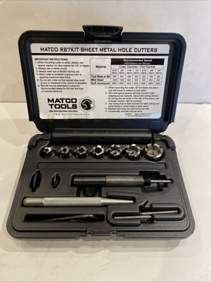 Matco RB7Kit Sheet Metal Hole Cutters (New)