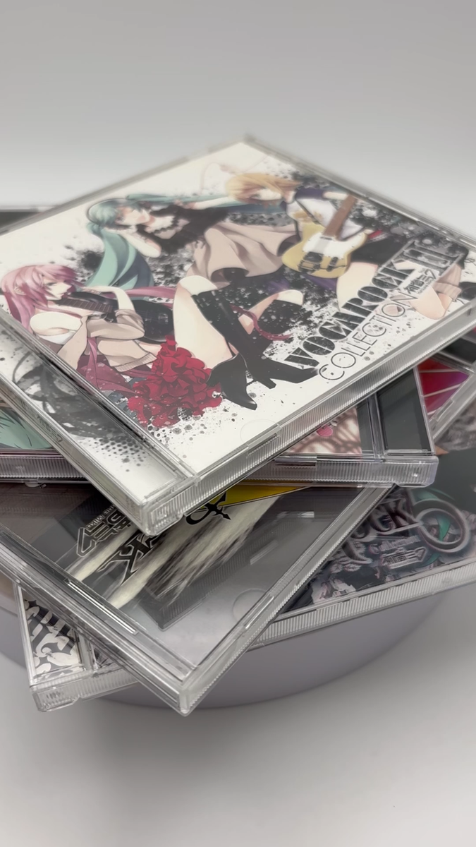 【廃盤有】黒子首　hockrockb CD3枚セット VOCALOID CD VOCAROCK Collection 1,2,3,4,5 5CDs Hatsune MIKU GUMI