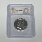 1963 Franklin Half Dollar ICG PR67 Proof Silver 50C Philadelphia KM#195