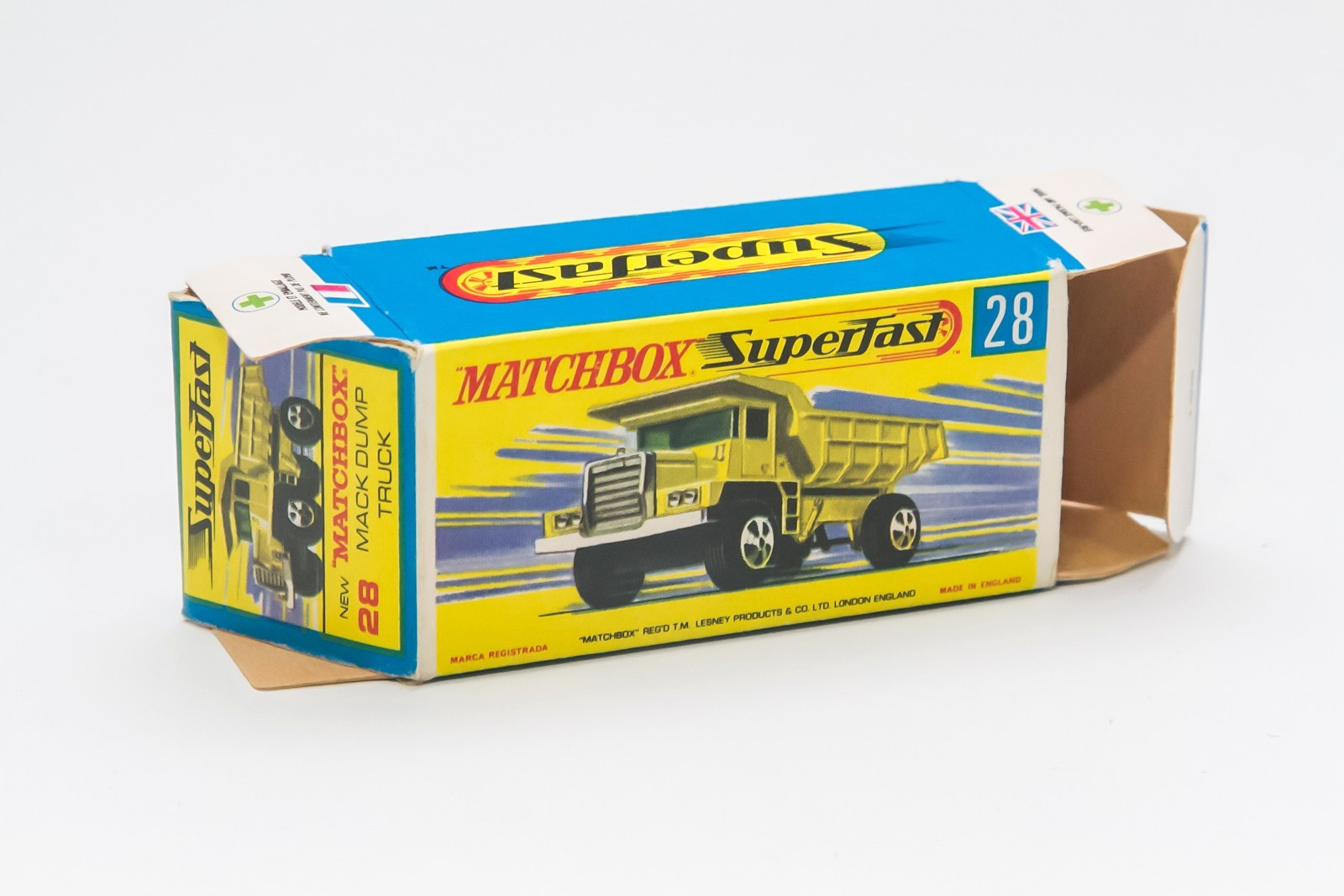 Matchbox 28d, Mack Dumper - Free Price Guide & Review