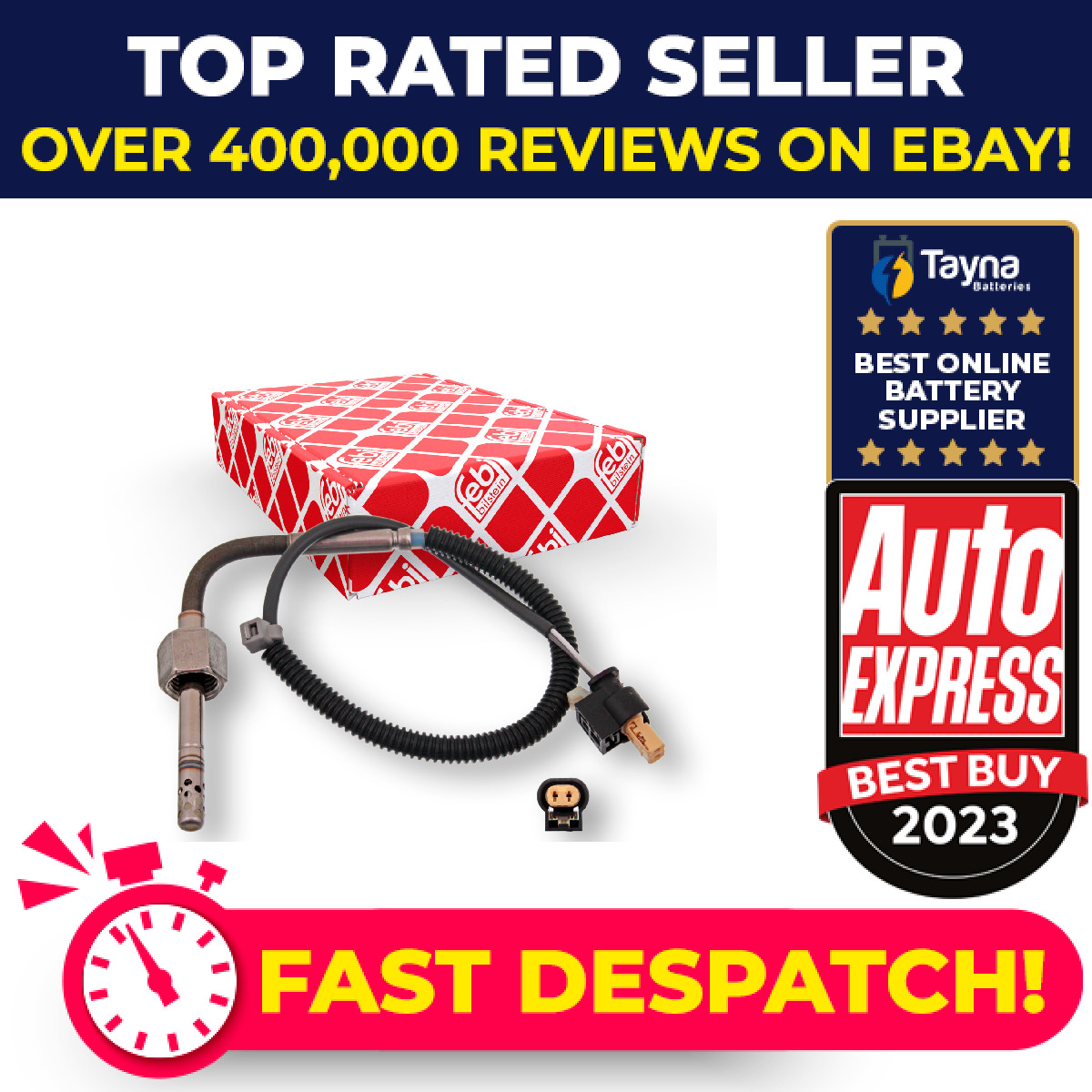 Exhaust Temperature Sensor Before DPF 49299 Febi A0009055202 A0009055205 Quality