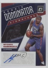 2019-20 Donruss Optic FOTL Purple Stars Prizm 18/29 Mfiondu Kabengele Auto g0y