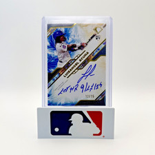 Luisangel Acuna 2025 Topps Diamond Icons Iconic First Inscription Auto #'d 12/15