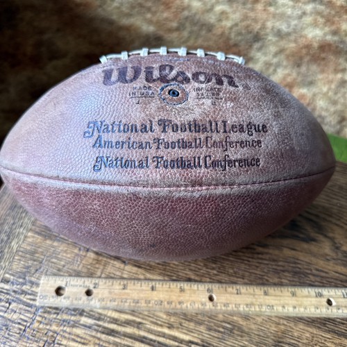 Vtg July 1976 Wilson Official NFL Pete Rozelle Leather Football USA Bicentennial