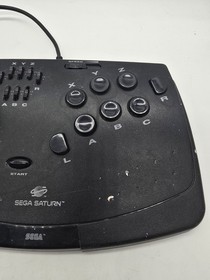 Official OEM Sega Saturn Virtua Fight Stick Arcade Joystick Controller Tested