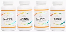 4 AUTHENTIC LifePharm Laminine Supplement 120 Capsules Total - EXP 07/2026 