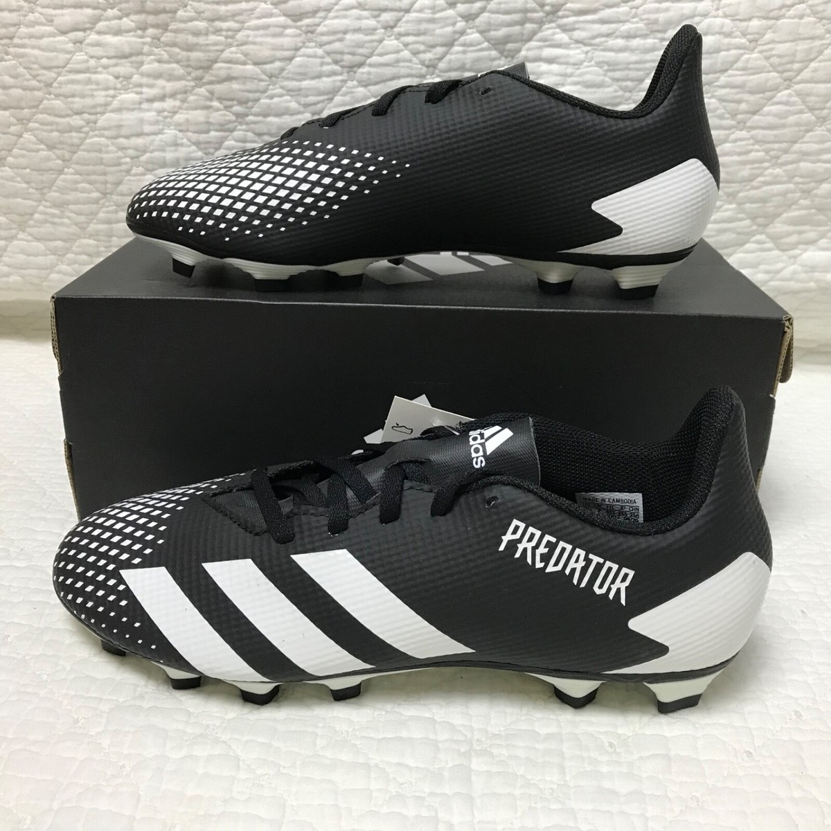 adidas Predator 20.4 FxG Football Soccer Cleats Men's SZ 7.5
