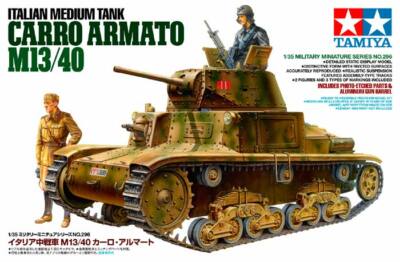 Tamiya 35296 1/35 Scale Model Kit WWII Italian Medium Tank Carro
