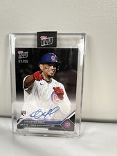 2023 Topps Now Christopher Morel RC 339A Auto 88/99 Chicago Cubs Autograph