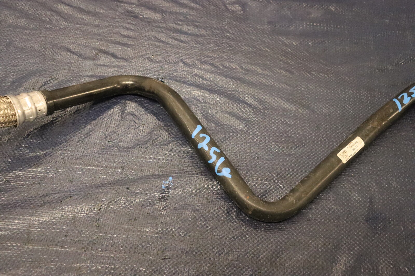 2012 AUDI R8 5.2 QUATTRO SPYDER V10 OEM INLET OIL COOLER LINE #1256