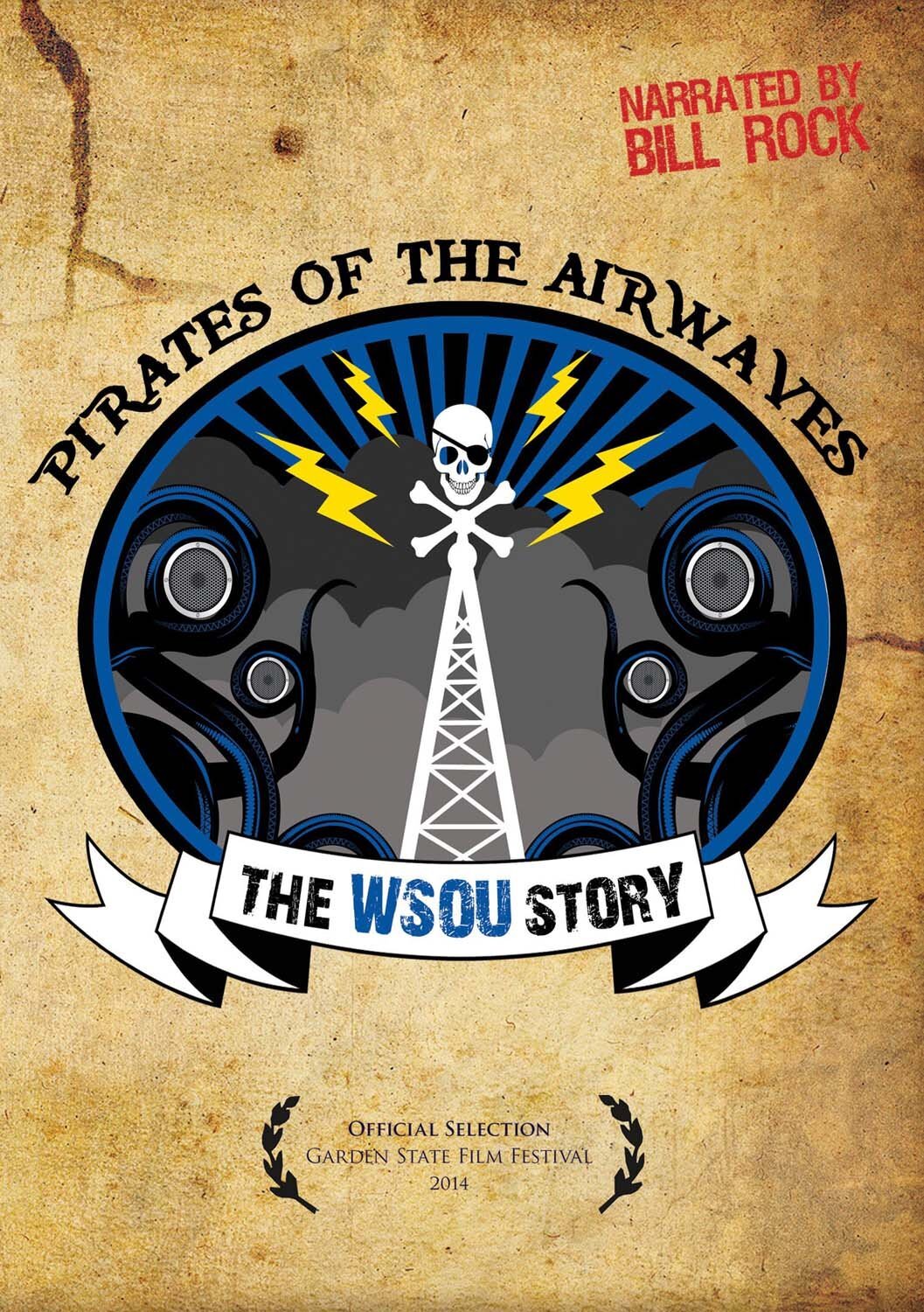 Pirates Of The Airwaves: The WSOU Story (DVD) Bill Rock