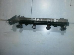 Volkswagen Golf 2001 Fuel injector rail (injectors)(Fuel distribut #21150-89